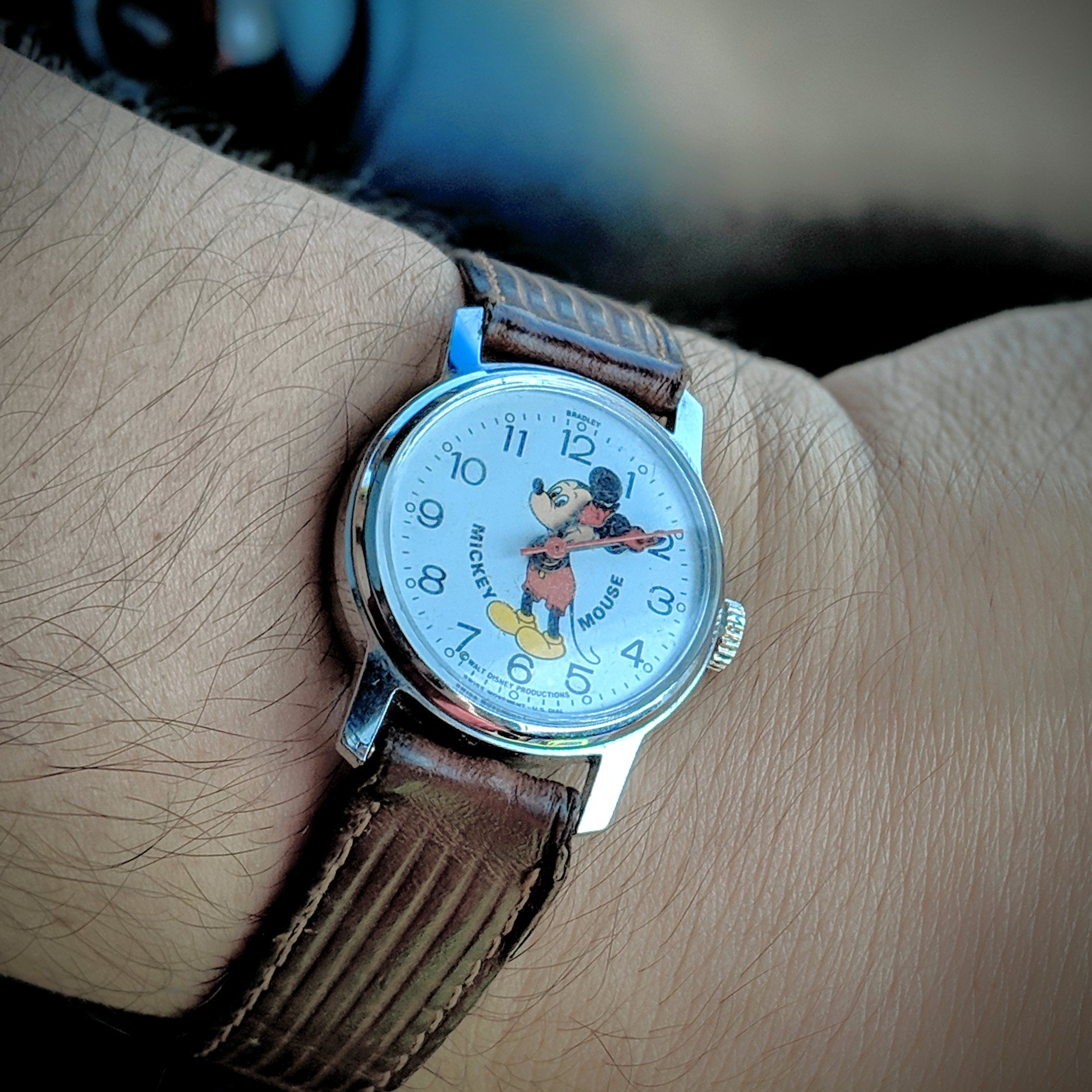 Bradley Swiss Movement U.S. Dial 033S circa 1970